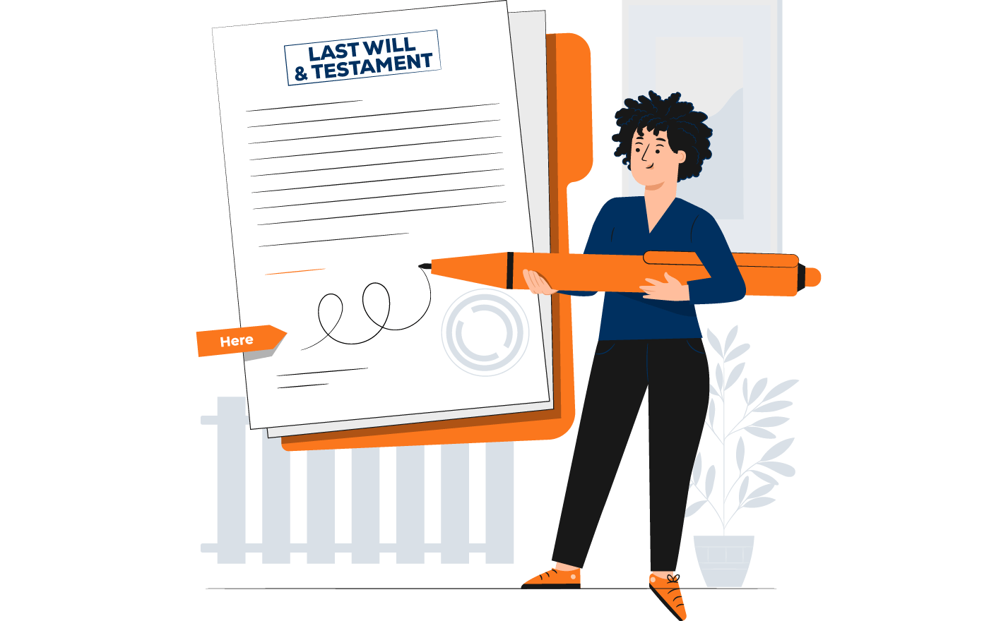 Sign your new online will to make it a legal document